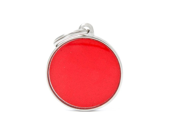 BIG CIRCLE REFLECTIVE RED