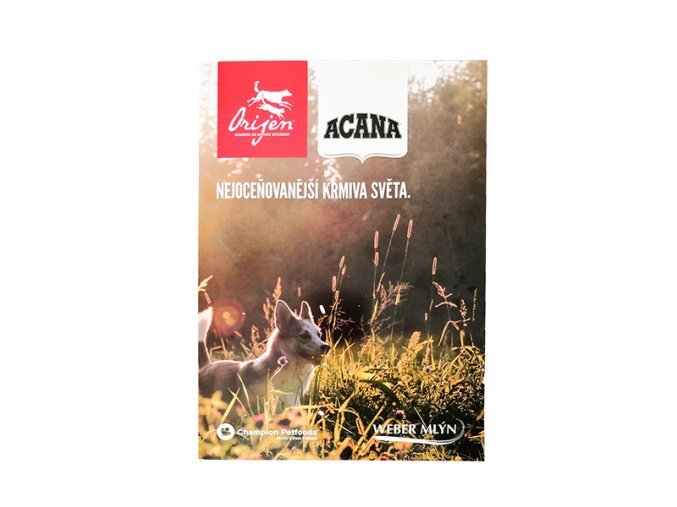 REKLAMNÍ DESKY ACANA|ORIJEN