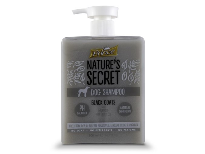 NATURE´S SECRET DOG SHAMPOO BLACK COATS 500 ml