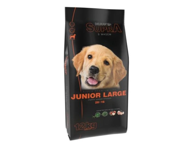delikan supra dog junior large 12kg