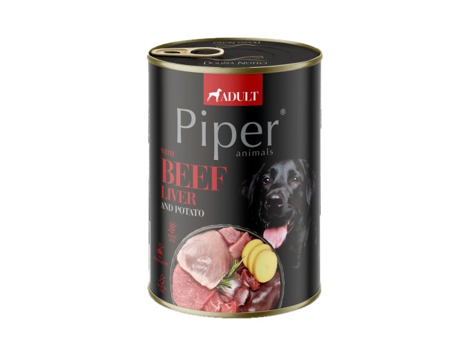 PIPER S HOVĚZÍMI JÁTRY A BRAMBORAMI 400 g