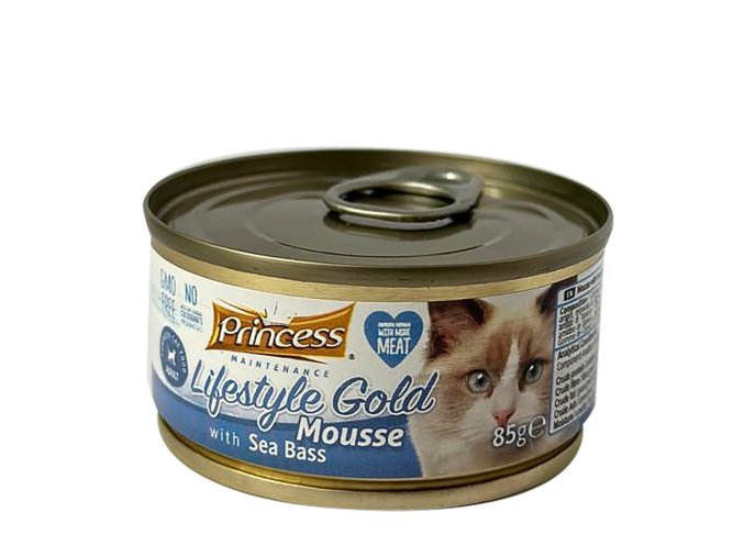 LIFESTYLE GOLD MOUSSE -SEABASS 85G