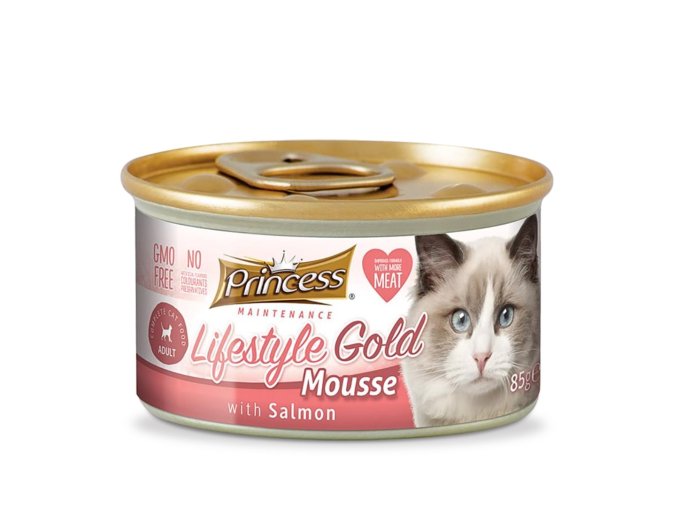 LIFESTYLE GOLD MOUSSE - SALMON 85G