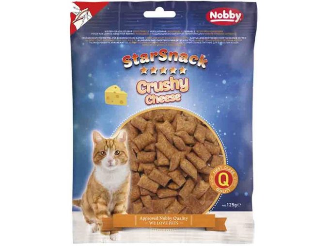Nobby pamlsek - StarSnack cat Crushy Cheese bag; 125 g
