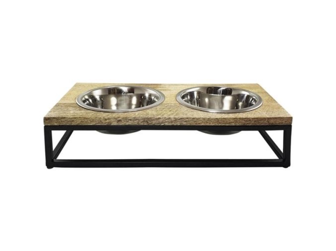 Miska bar pro psy Elegant 2x0,8l Nobby