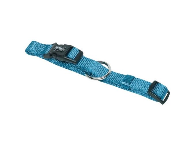 Obojek nylon classic 1x20-35cm Nobby modrý