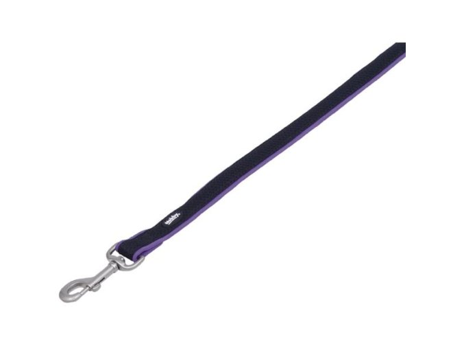 Vodítko nylon Mesh Preno 120cm x 15-20mm fialové Nobby