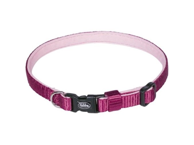 Obojek Nobby Preno Mini 1x20–35 cm růžový