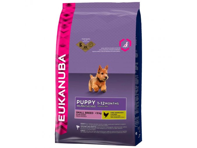 Eukanuba, Puppy Junior Small, 3 kg