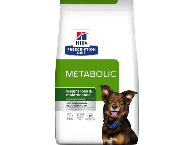 Hill's Prescription Diet Canine Metabolic jehněčí a rýže 12 kg