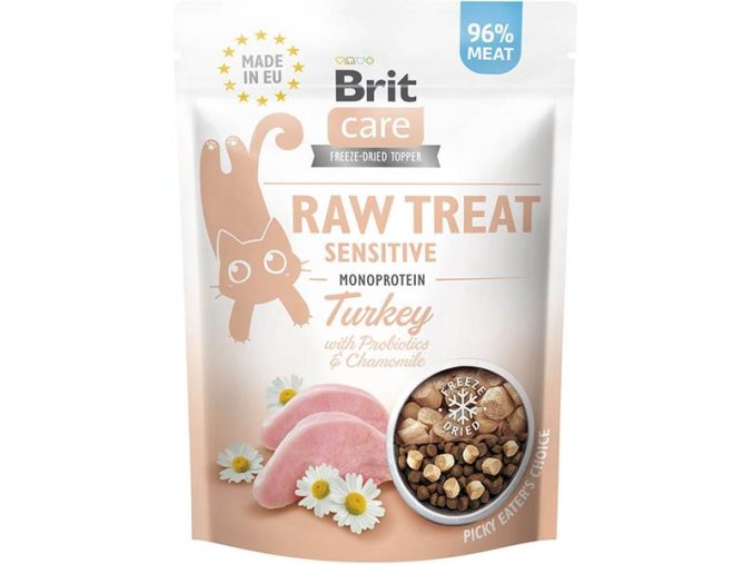 Brit RAW Treat Cat Sensitive, 40 g