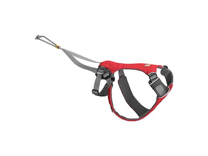 Ruffwear postroj pro psy, Omnijore Harness, červený, velikost L/XL