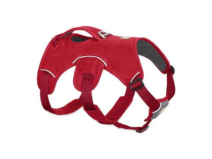 Ruffwear postroj pro psy, Web Master, červený, velikost M