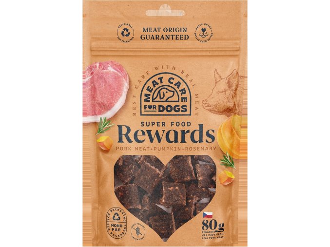 REWARDS DOG - VEPŘOVÉ S DÝNÍ A ROZMARÝNEM