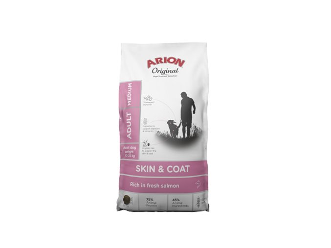 ARION ORIGINAL SKIN & COAT MEDIUM 12KG