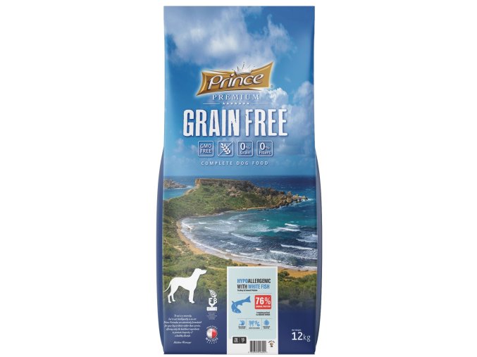 PRINCE HYPOALLERGENIC WITH WHITE FISH 12KG
