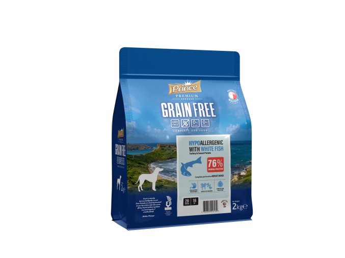 PRINCE HYPOALLERGENIC WITH WHITE FISH 2KG