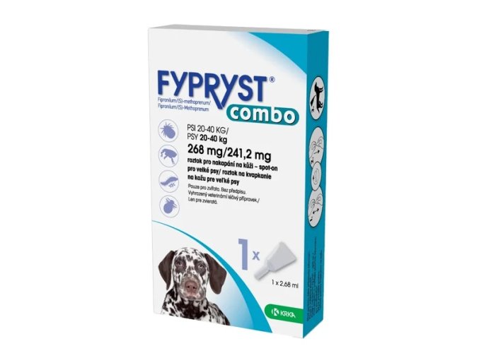 FYPRYST COMBO DOG L 2,68 ml (1 pipeta)