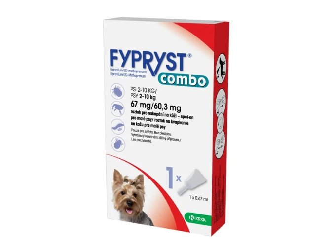 FYPRYST COMBO DOG S 0,67 ml (1 pipeta)