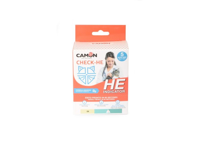 CHECK-HE KONTROLA KRVE V MOČI 9g CAMON
