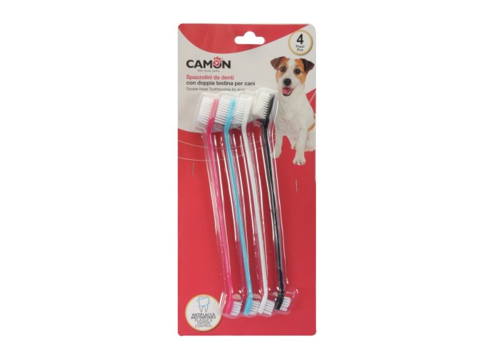 ZUBNÍ KARTÁČEK OBOUSTRANÝ SADA 4 ks CAMON