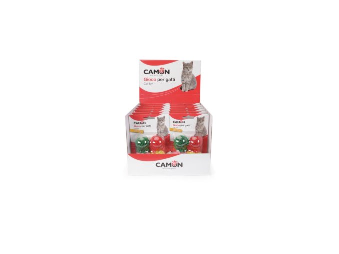 MÍČEK BAMBULE MIX 4ks 3,5cm + ŠANTA CAMON