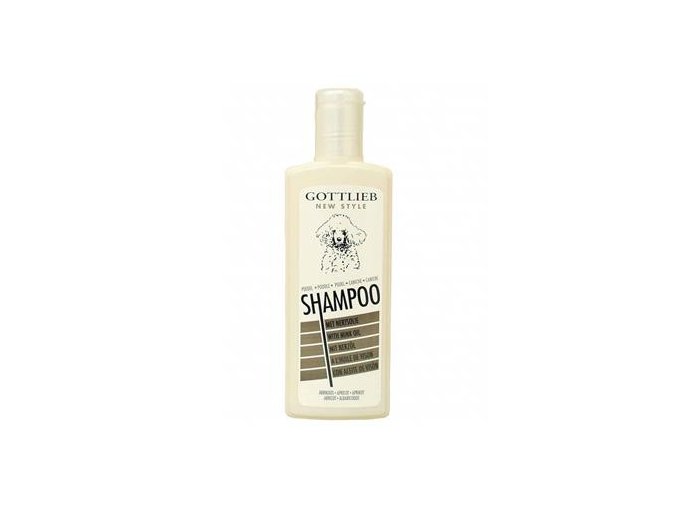 gottlieb pudel sampon 300ml pro pudly aprikot s norkovym ole