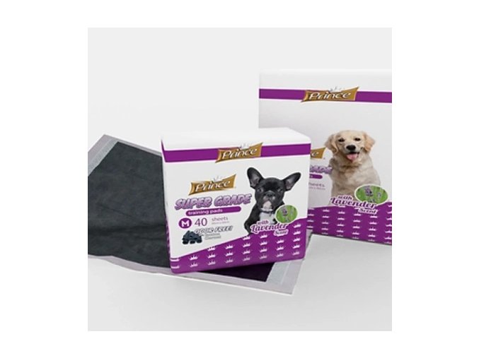 PRINCE TRAINING PADS LEVANDULE/UHLI 90CM*60CM 1KS