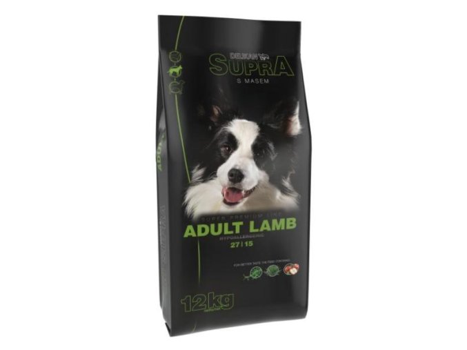 delikan supra dog adult lamb 12kg