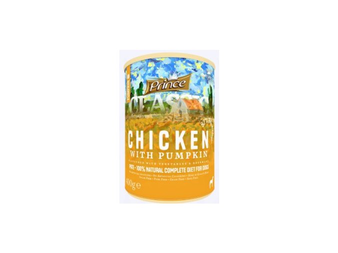 PRINCE PREMIUM CHICKEN WITH PUMPKIN & ROSEMARY 400G