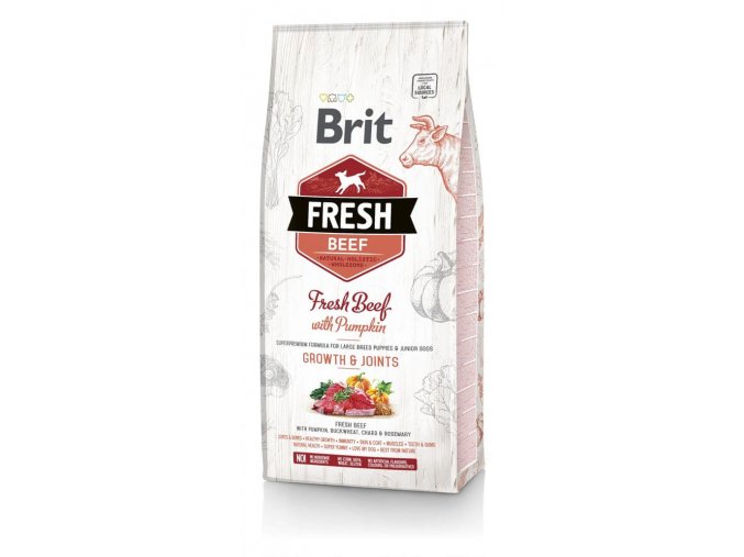 BRIT Fresh Beef with Pumpkin Puppy Large 12 kg