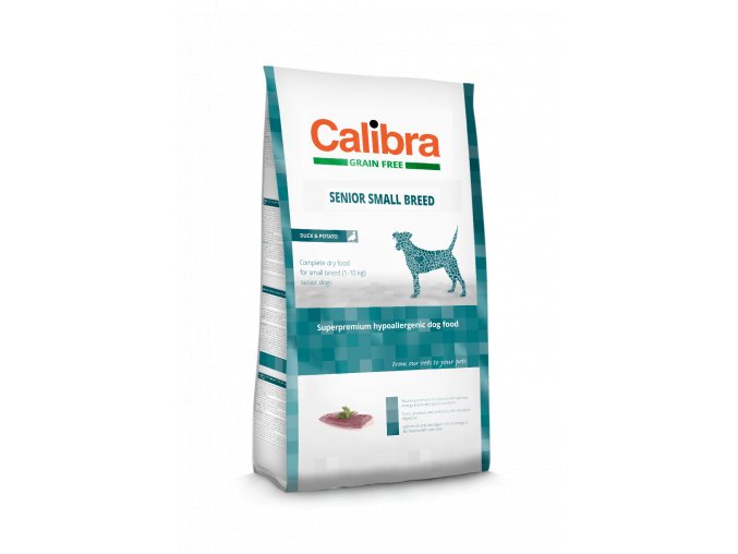 Calibra Dog GF Senior Small Breed Duck 7kg