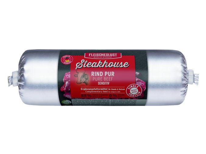 STEAKHOUSE PURE BEEF 500G