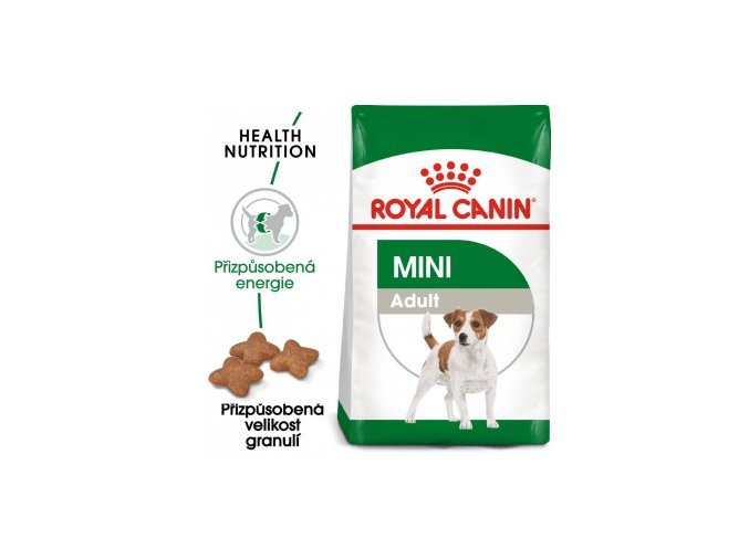 1254 royal canin mini adult granule pro dospele male psy