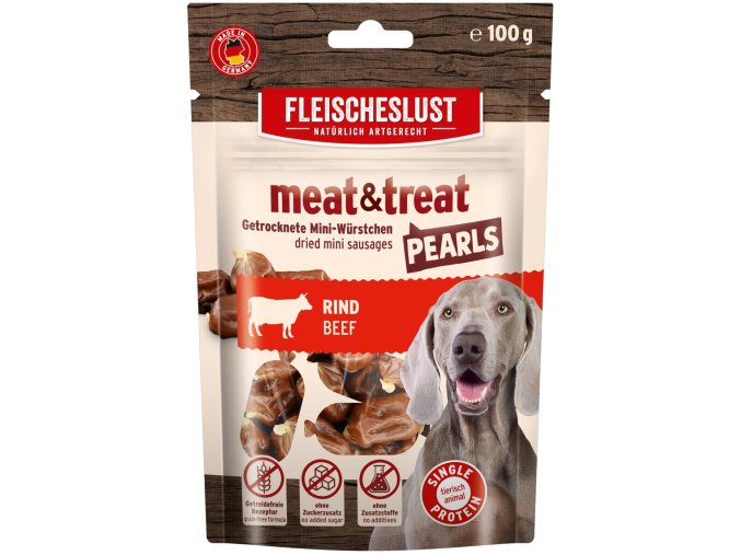 STEAKHOUSE PEARLS BEEF SINGLEPROTEIN 100G