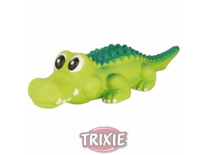 Latexový krokodýl - pískací
