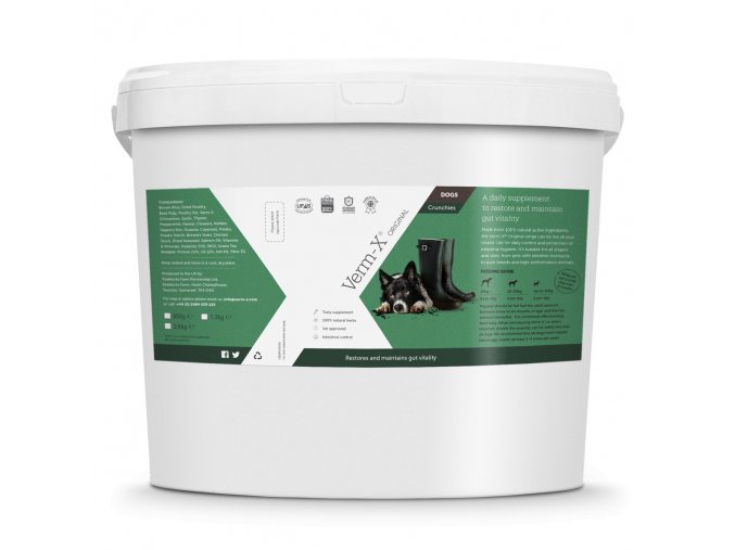 Verm-X Přírodní granule proti střevním parazitům pro psy 2,6kg