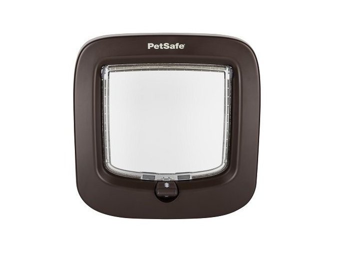 PetSafe Manuální dvířka pro kočky a psy DeLuxe hnědá