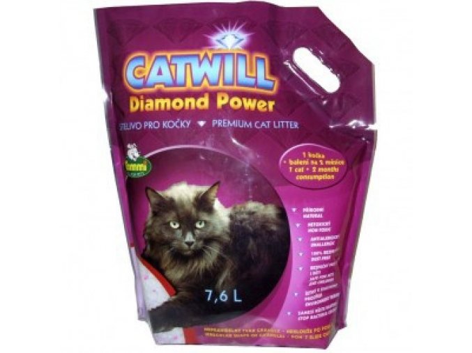 Catwill silicagel 3,8 l