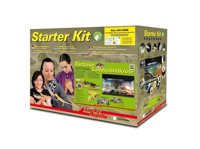 Lucky Reptile Starter Kit Tortoise 80x40x52 cm bílé