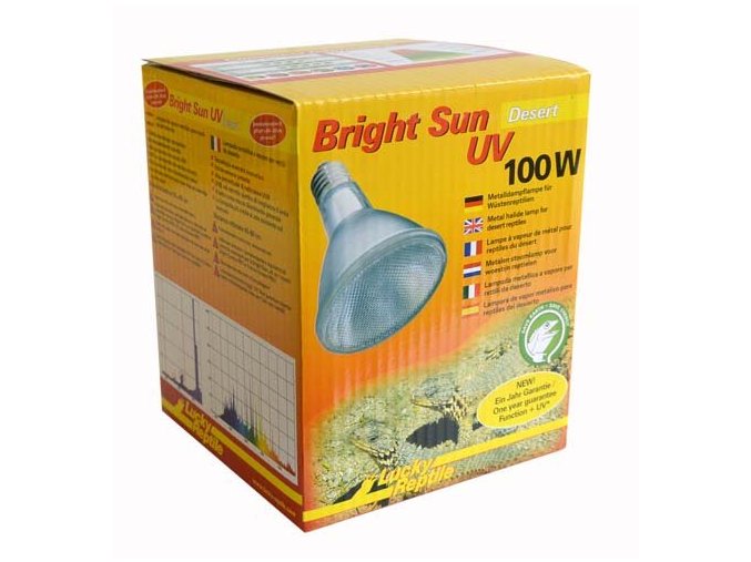 Lucky Reptile Bright Sun UV Desert 100W