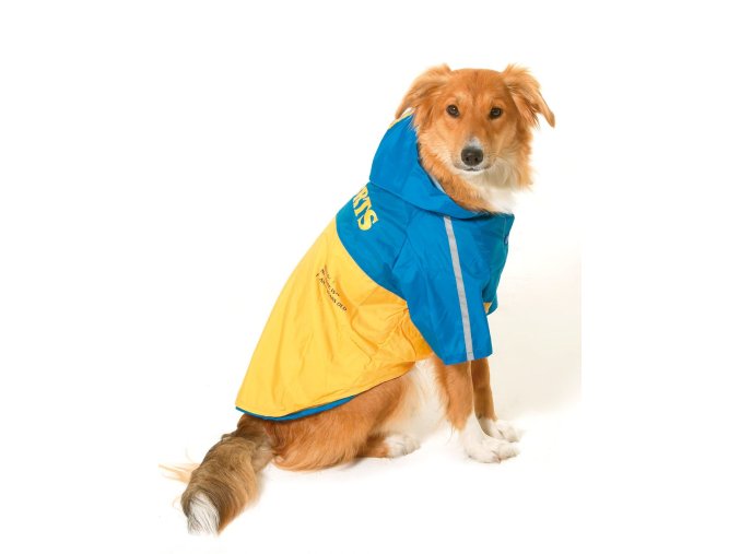 Karlie Pláštěnka pro psy 2v1 s odnímatelnou kapucí 44cm