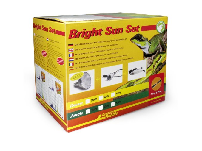 Lucky Reptile Bright Sun UV - kompletní sady EVO Jungle 35W