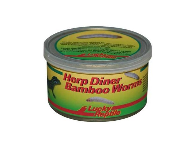Lucky Reptile Herp Diner - bambusoví červi 35g
