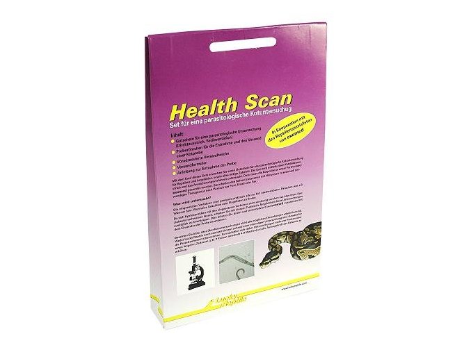 Lucky Reptile Health Scan - test na parazity