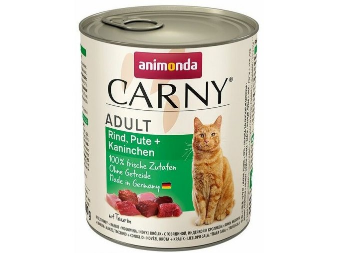 Animonda Carny Adult hovězí krůta & králík 400 g