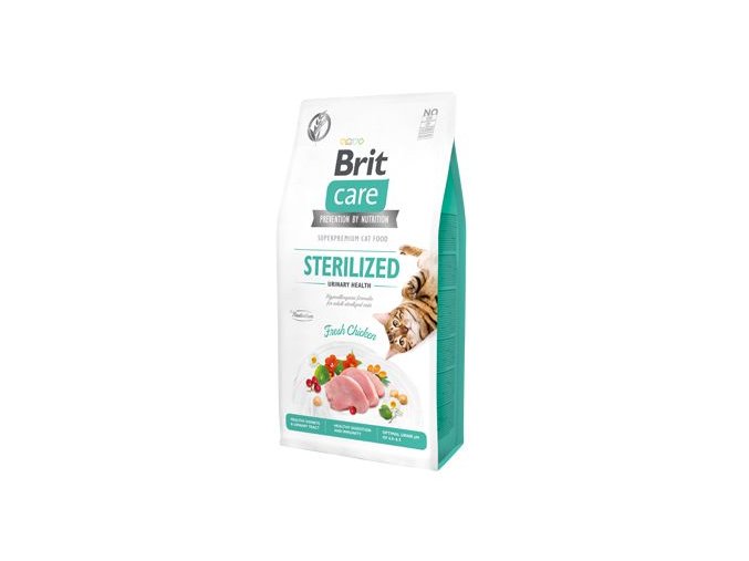 Brit Care Cat Grain-Free Sterilized Urinary Health 7 kg