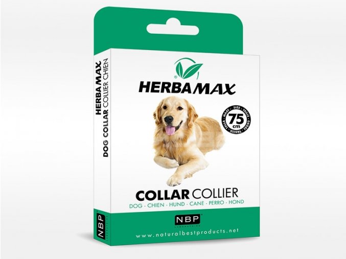Herba Max Dog collar Antiparazitní obojek 75 cm