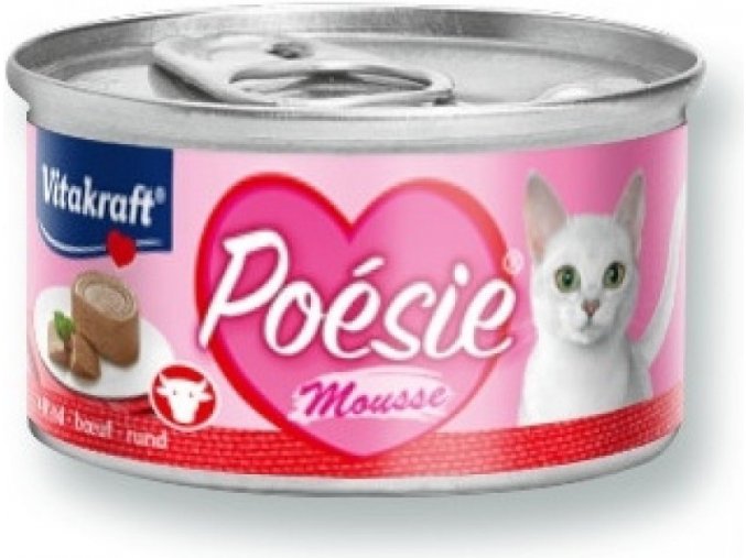 Vitakraft Cat Poésie konz. paté paštika hovězí 85 g