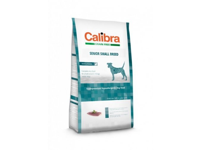 Calibra Dog GF Senior Small Breed / Duck & Potato 7kg